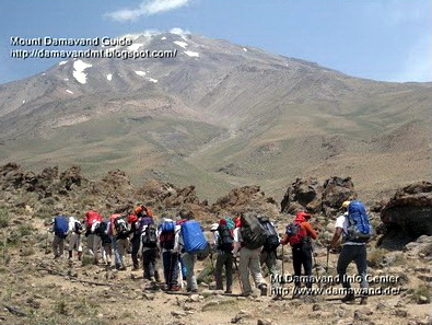 Trekking Tour Mt Damavand Iran
