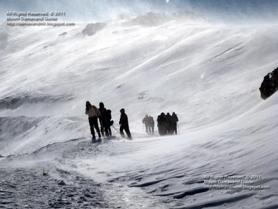 Winter Climbing Mt Tochal Iran